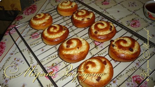 Кулинария Мастер-класс Рецепт кулинарный Завитушки с творогом и изюмом Продукты пищевые фото 31
