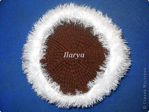 Гардероб Вязание спицами Пушистая шапка Пряжа фото 5
