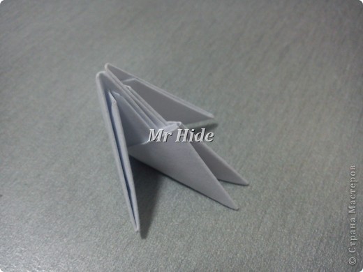 Мастер-класс Поделка изделие Оригами китайское модульное Пегас МК Бумага Клей фото 2