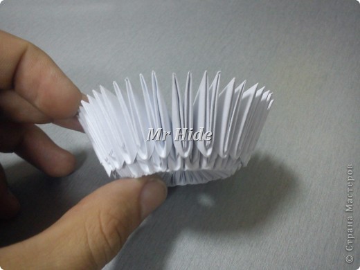 Мастер-класс Поделка изделие Оригами китайское модульное Пегас МК Бумага Клей фото 6