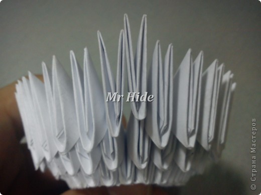 Мастер-класс Поделка изделие Оригами китайское модульное Пегас МК Бумага Клей фото 8
