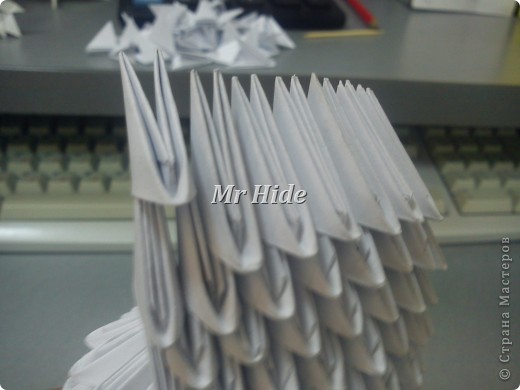 Мастер-класс Поделка изделие Оригами китайское модульное Пегас МК Бумага Клей фото 15