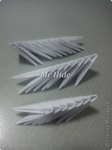 Мастер-класс Поделка изделие Оригами китайское модульное Пегас МК Бумага Клей фото 27