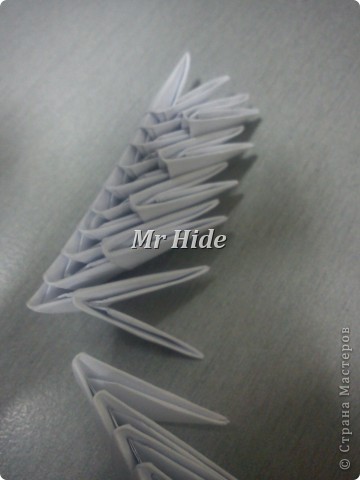 Мастер-класс Поделка изделие Оригами китайское модульное Пегас МК Бумага Клей фото 31