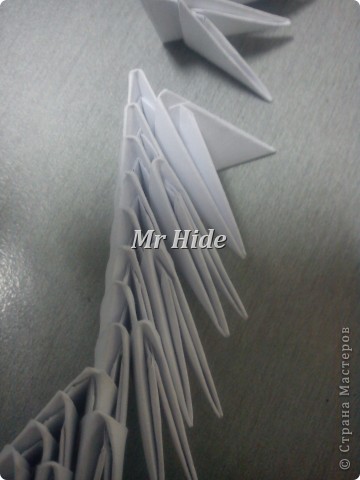 Мастер-класс Поделка изделие Оригами китайское модульное Пегас МК Бумага Клей фото 32