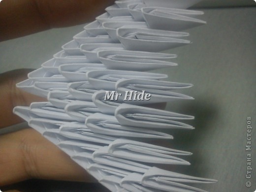 Мастер-класс Поделка изделие Оригами китайское модульное Пегас МК Бумага Клей фото 38