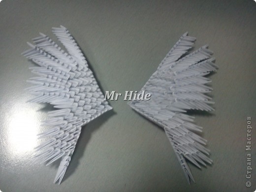 Мастер-класс Поделка изделие Оригами китайское модульное Пегас МК Бумага Клей фото 44