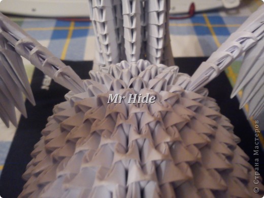 Мастер-класс Поделка изделие Оригами китайское модульное Пегас МК Бумага Клей фото 50