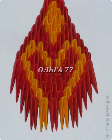 Мастер-класс Поделка изделие Новый год Оригами китайское модульное МК ЗАБАВНАЯ КОБРОЧКА Бумага фото 26