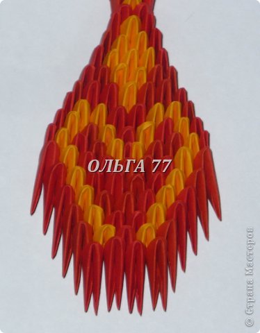 Мастер-класс Поделка изделие Новый год Оригами китайское модульное МК ЗАБАВНАЯ КОБРОЧКА Бумага фото 27