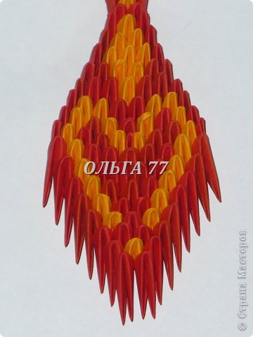 Мастер-класс Поделка изделие Новый год Оригами китайское модульное МК ЗАБАВНАЯ КОБРОЧКА Бумага фото 29