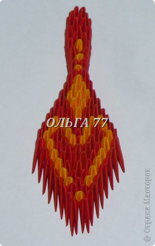 Мастер-класс Поделка изделие Новый год Оригами китайское модульное МК ЗАБАВНАЯ КОБРОЧКА Бумага фото 30
