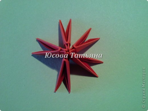 Мастер-класс Поделка изделие День Победы Оригами китайское модульное Орден Бумага фото 2