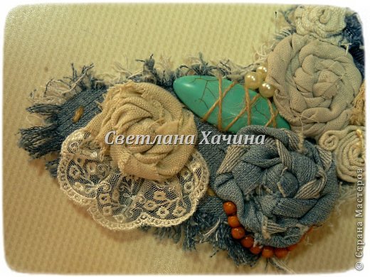 Мастер-класс Украшение Моделирование конструирование Шитьё Бохо-колье как я это делала Бусины Материал бросовый фото 25