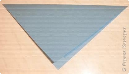  Мастер-класс Оригами: Пасхальный зайчик.МК. Бумага Пасха. Фото 5