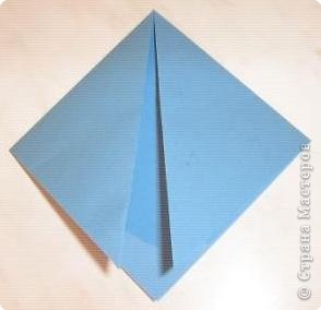  Мастер-класс Оригами: Пасхальный зайчик.МК. Бумага Пасха. Фото 6