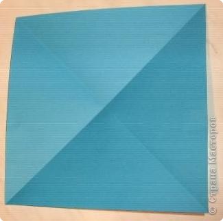  Мастер-класс Оригами: Пасхальный зайчик.МК. Бумага Пасха. Фото 14