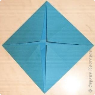  Мастер-класс Оригами: Пасхальный зайчик.МК. Бумага Пасха. Фото 15