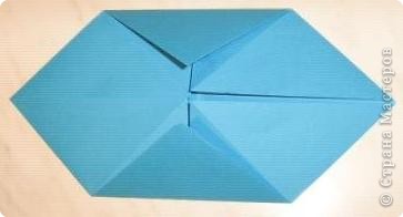  Мастер-класс Оригами: Пасхальный зайчик.МК. Бумага Пасха. Фото 16