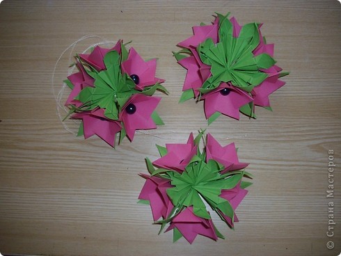 Мастер-класс Кусудама: Кусудама