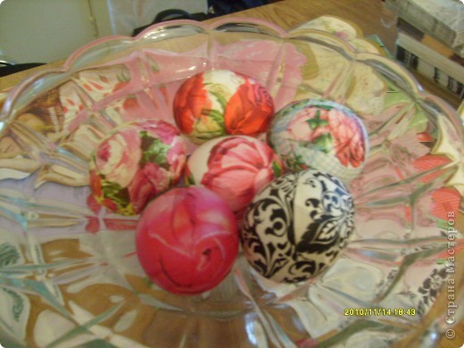 Мастер-класс Декупаж: Пасха, декупаж пасхальных яиц. Салфетки  Пасха. Фото 5
