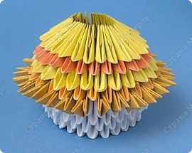 Зайчиха - модульное оригами