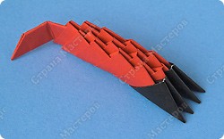 Бычок модульное оригами