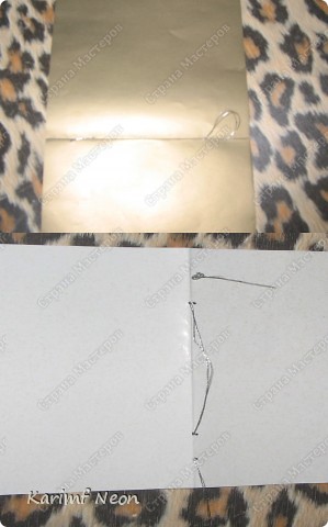  Мастер-класс, Поделка, изделие Вырезание: МК - КНИГА своими руками Бумага, Нитки. Фото 5