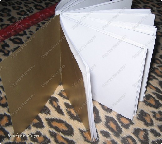  Мастер-класс, Поделка, изделие Вырезание: МК - КНИГА своими руками Бумага, Нитки. Фото 12