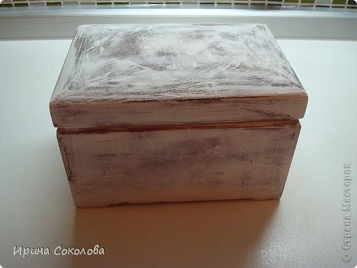 Мастер-класс, Поделка, изделие Декупаж: Осенняя шкатулка Клей, Краска, Салфетки 8 марта, День матери, День рождения, Праздник осени. Фото 5