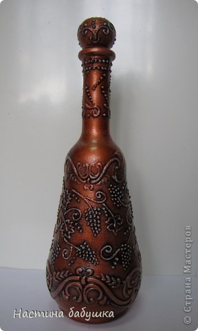 Декор предметов Декупаж: Несколько последних работ. Банки стеклянные, Бутылки стеклянные, Клей, Краска, Салфетки. Фото 7