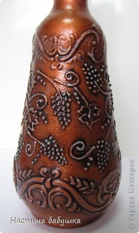 Декор предметов Декупаж: Несколько последних работ. Банки стеклянные, Бутылки стеклянные, Клей, Краска, Салфетки. Фото 8