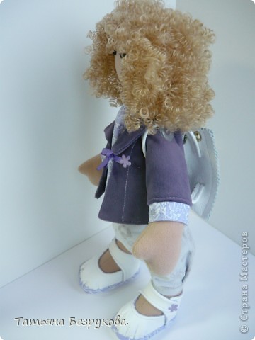 Игрушка, Куклы Шитьё: Девочка весна Фиона. Ткань. Фото 3
