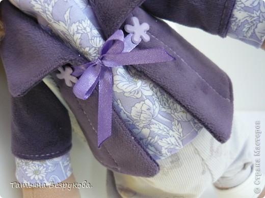 Игрушка, Куклы Шитьё: Девочка весна Фиона. Ткань. Фото 5