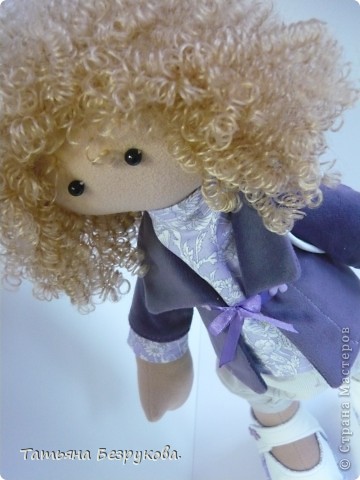 Игрушка, Куклы Шитьё: Девочка весна Фиона. Ткань. Фото 1