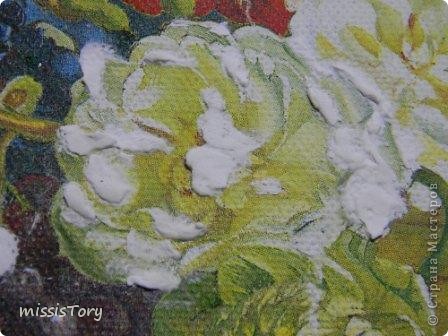 Мастер-класс Декупаж:  Как я делала панно "Цветочно-фруктовый натюрморт". Фото 7