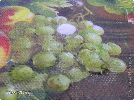 Мастер-класс Декупаж:  Как я делала панно "Цветочно-фруктовый натюрморт". Фото 5