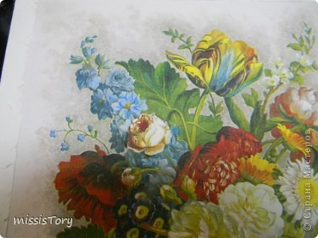 Мастер-класс Декупаж:  Как я делала панно "Цветочно-фруктовый натюрморт". Фото 13