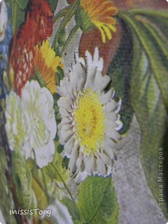 Мастер-класс Декупаж:  Как я делала панно "Цветочно-фруктовый натюрморт". Фото 20