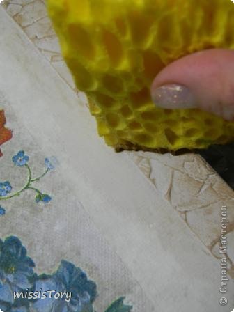 Мастер-класс Декупаж:  Как я делала панно "Цветочно-фруктовый натюрморт". Фото 24