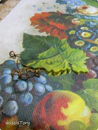 Мастер-класс Декупаж:  Как я делала панно "Цветочно-фруктовый натюрморт". Фото 28