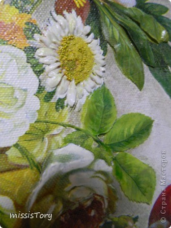 Мастер-класс Декупаж:  Как я делала панно "Цветочно-фруктовый натюрморт". Фото 31