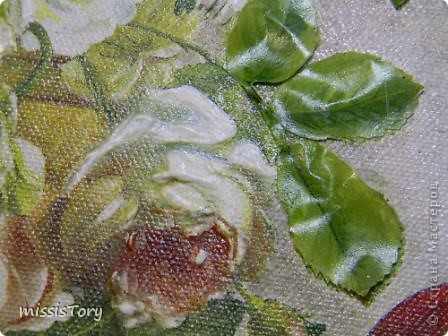 Мастер-класс Декупаж:  Как я делала панно "Цветочно-фруктовый натюрморт". Фото 29