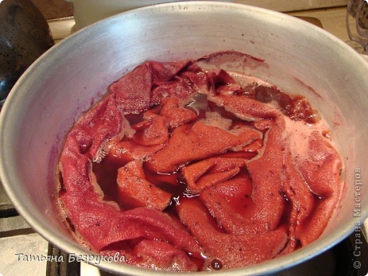 Куклы, Мастер-класс: Как я красила ткань