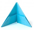  Треугольный модуль оригами