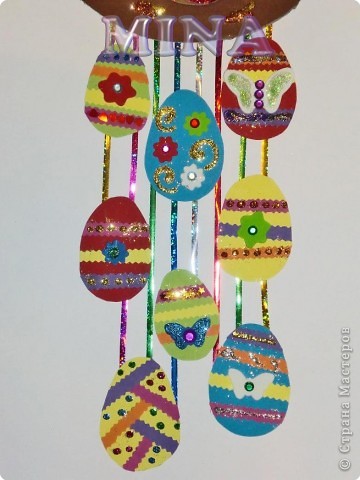 Поделка изделие Пасха Аппликация Витраж Вырезание Пасхальные поделки Бумага Картон фото 7