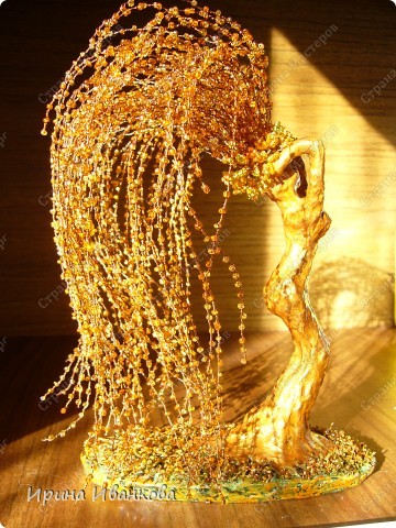 Вот и я сделала свою богиню природы, вдохновила меня работа Анни, https://stranamasterov.ru/node/91676?c=favorite спасибо большое!! (фото 1)