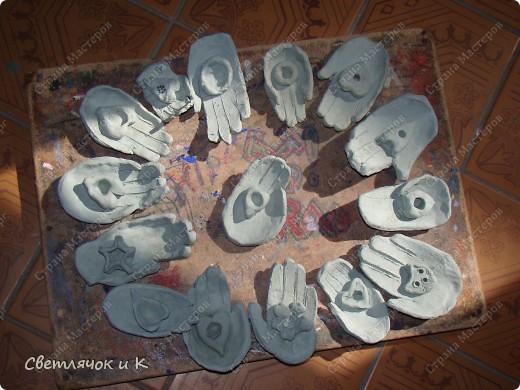 Подсвечник из глины | Страна Мастеров