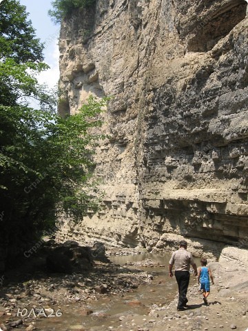 Стены отвесные и слоеные как торт 