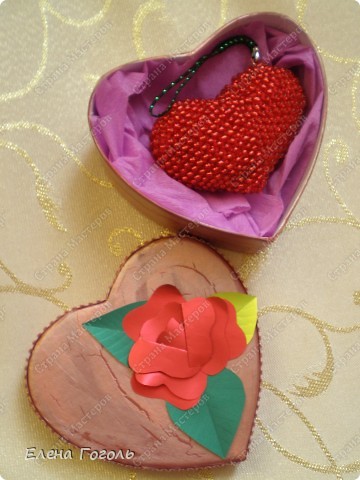 Я хотела связать это сердечко на последний День святого Валентина. А нитки и бисер уже были куплены, но я так и не собралась. Ну, спасибо Ирине, как всегда, такая возможность и тема кстати. фото 12